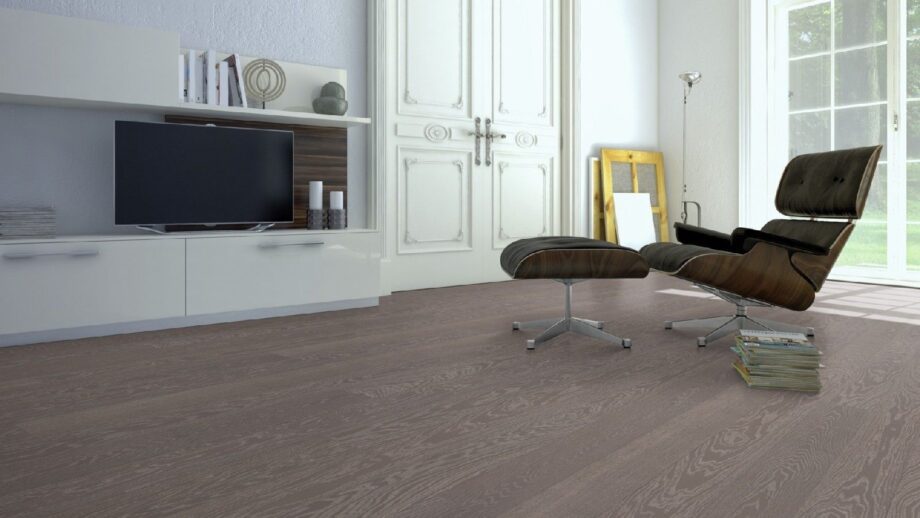 Parkett Tarkett, Play, Tamm Marble Plank, harjatud, 1-lip, 2 külge mikrofaas, Proteco Natura peits