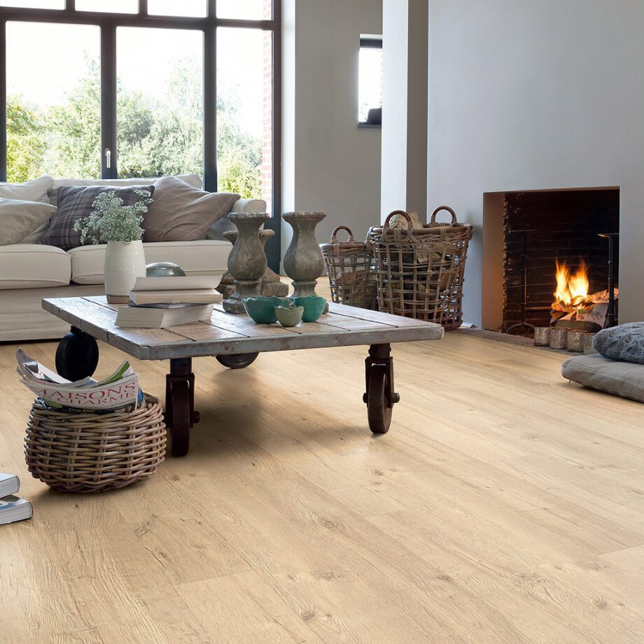 Laminaatparkett Quick-Step IMPRESSIVE SANDBLASTED OAK NATURAL (naturaalne tamm)