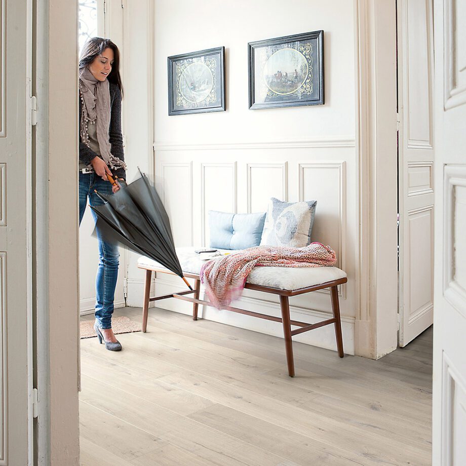 Laminaatparkett Quick-Step IMPRESSIVE ULTRA SOFT OAK LIGHT (tamm hele)