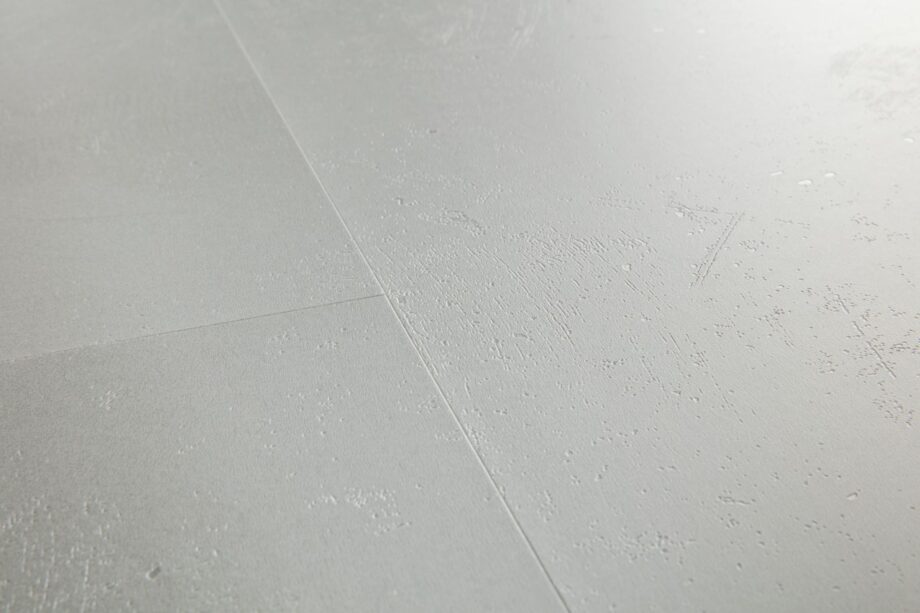 LVT Vinüülparkett QUICK STEP, Ambient Click, Minimal hele hall, faasitud