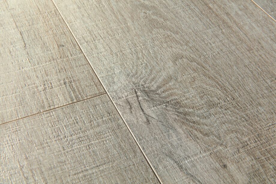 LVT Vinüülparkett QUICK STEP, Pulse Click, Cotton tamm hall, saejäljed, faasitud