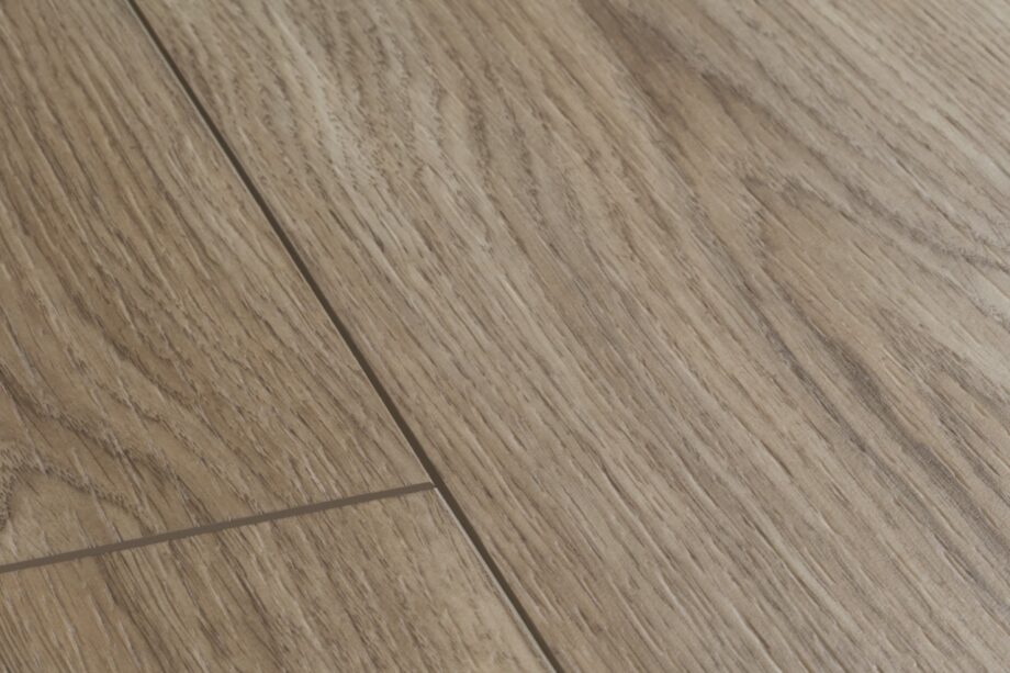 LVT Vinüülparkett QUICK STEP Balance Click Cottage oak brown grey, tamm, faasitud