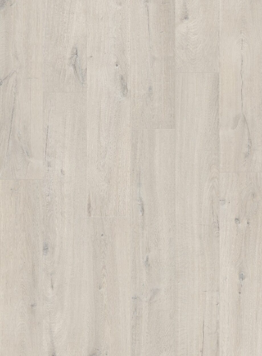 LVT Vinüülparkett QUICK STEP, Pulse Click, Cotton Oak White Blush, tamm, faasitud