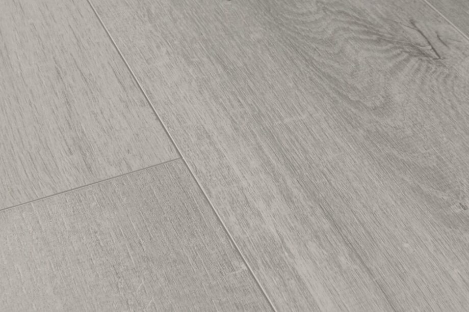 LVT Vinüülparkett QUICK STEP, Pulse Click, Cotton Oak Cold Grey, tamm, faasitud