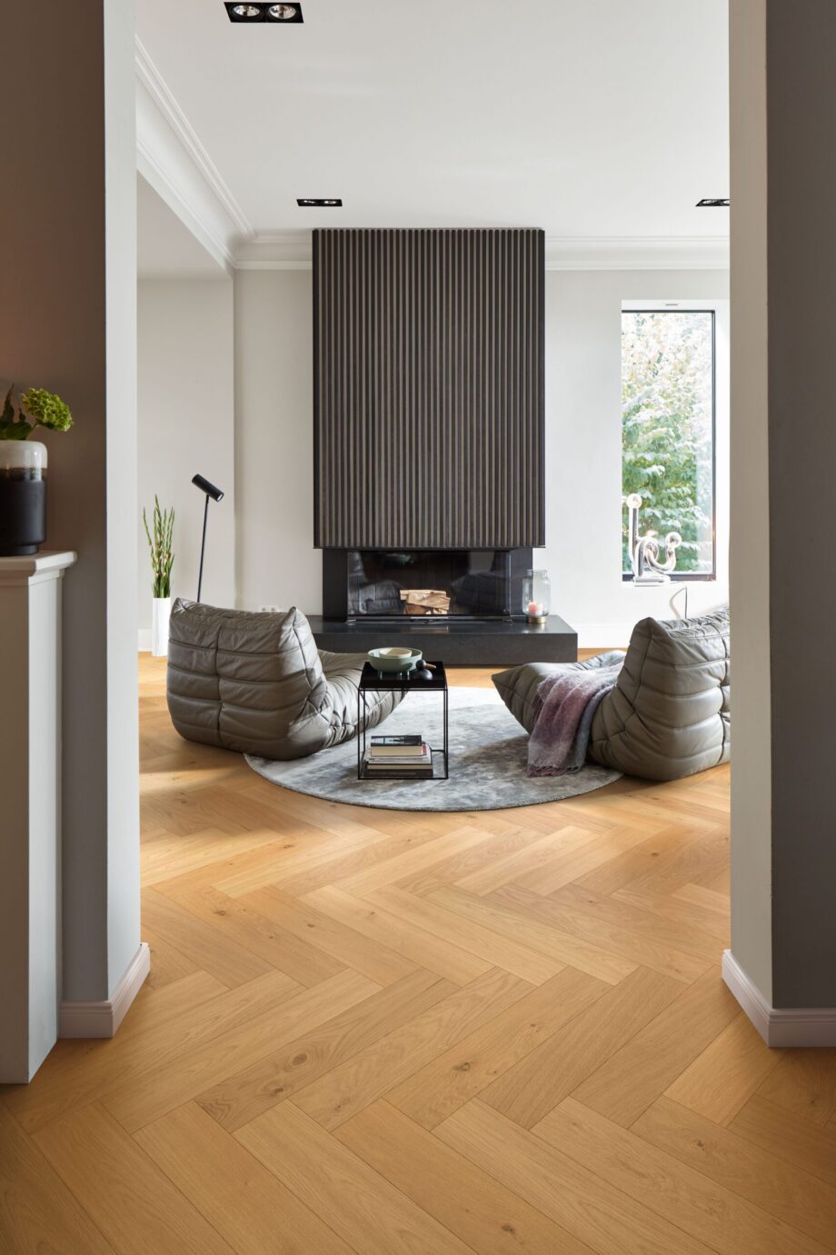Kalasabaparkett Tamm Meister Lindura Classic oak, harjatud, ultra matt lakk – vaade 2