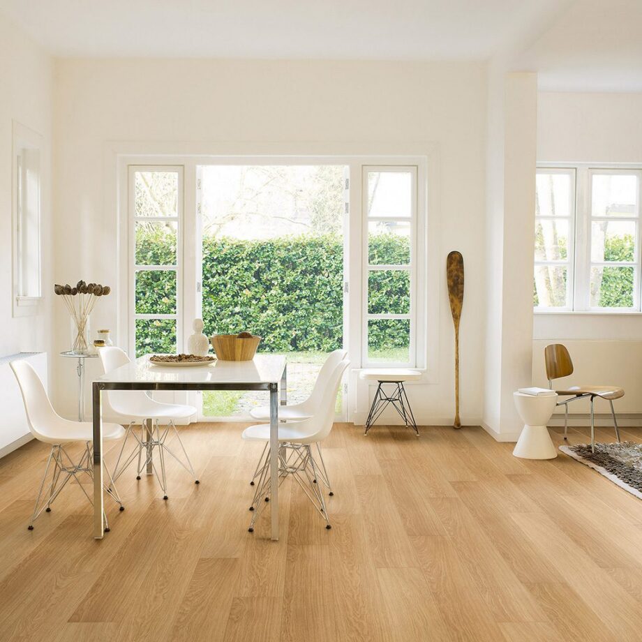 Laminaatparkett Quick-Step IMPRESSIVE ULTRA NATURAL VARNISHED OAK (tamm) – vaade 2