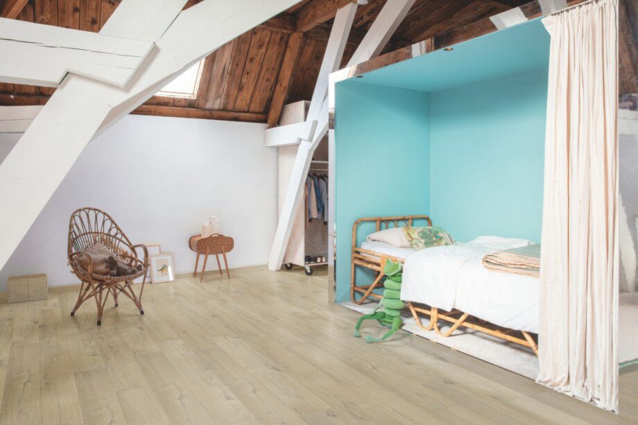 Laminaatparkett Quick-Step IMPRESSIVE ULTRA SOFT OAK MEDIUM (pehme tamm) IMU1856 – vaade 6