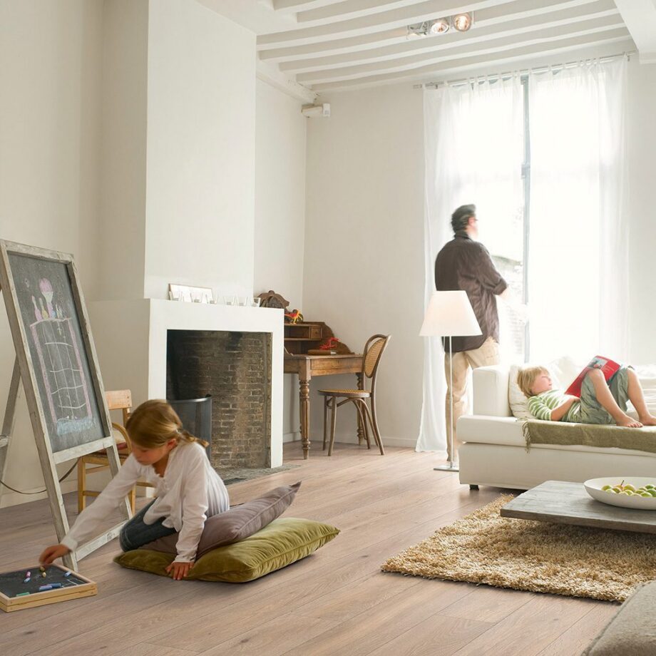 Laminaatparkett Quick-Step LARGO LONG ISLAND OAK NATURAL (tamm naturaalne) 1-lip – vaade 2