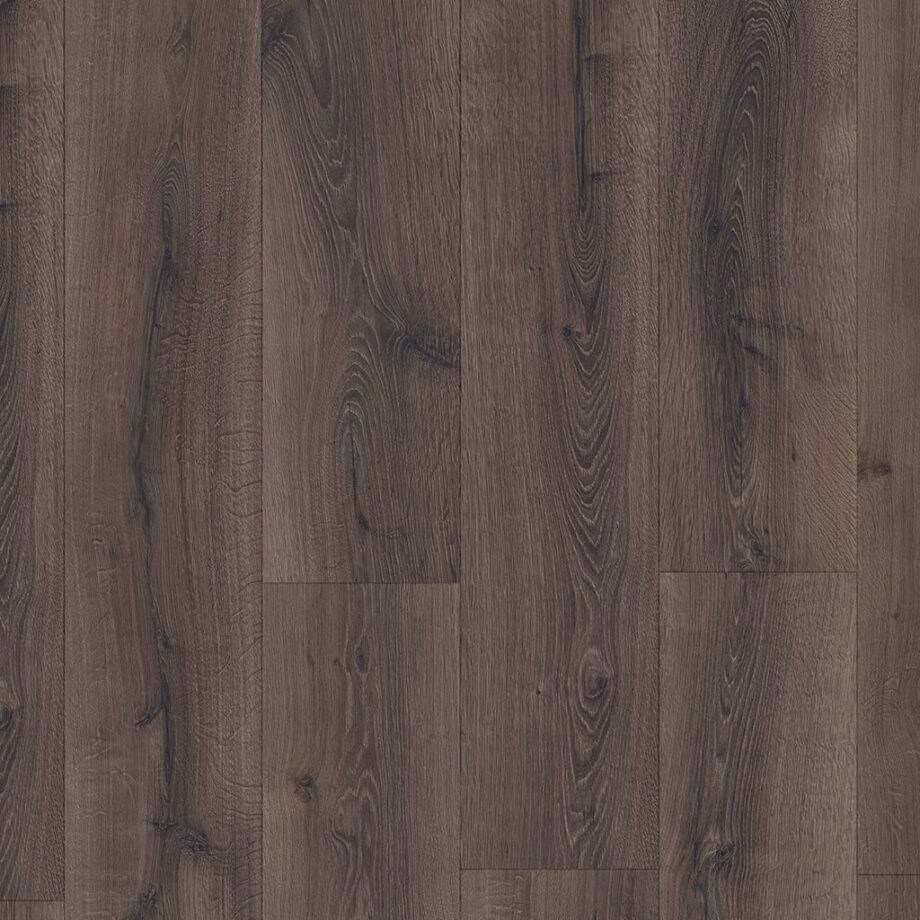 Laminaatparkett Quick-Step MAJESTIC DESERT OAK BRUSHED DARK BROWN (tamm, harjatud, tumepruun)