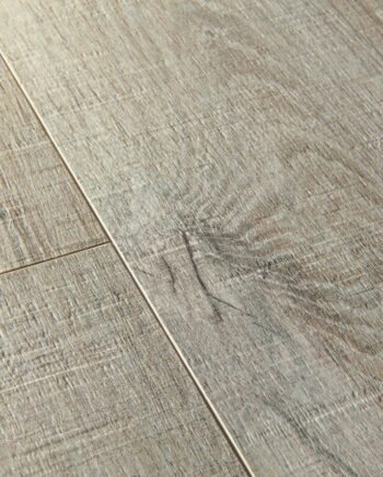 LVT Vinüülparkett QUICK STEP, Pulse Glue Plus, Cotton tamm hall, saejäljed, faasitud