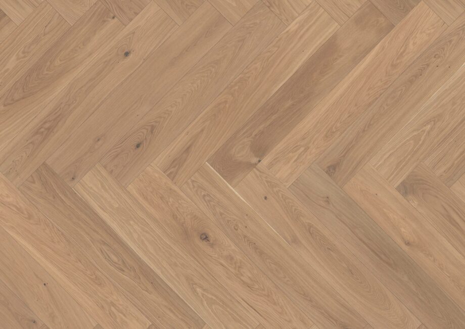 Parkett Tamm, ter Hürne, oak light beige, kalasaba parkett, harjatud, faasitud, valge naturaalõli