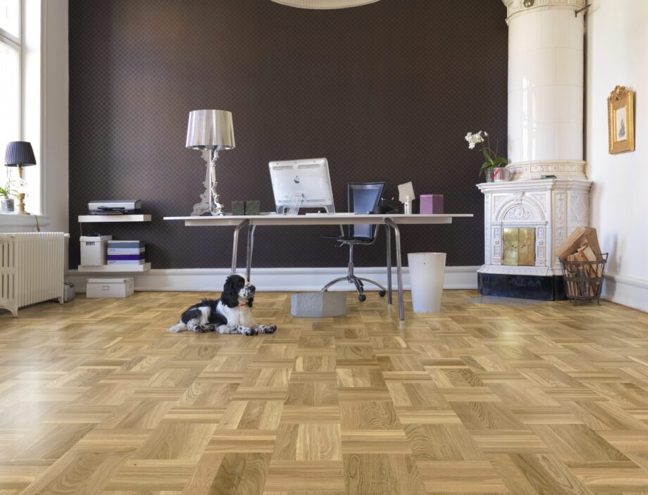 Parkett Tarkett, Noble, Tamm Retro, korvmuster, Proteco Lakk – vaade 2
