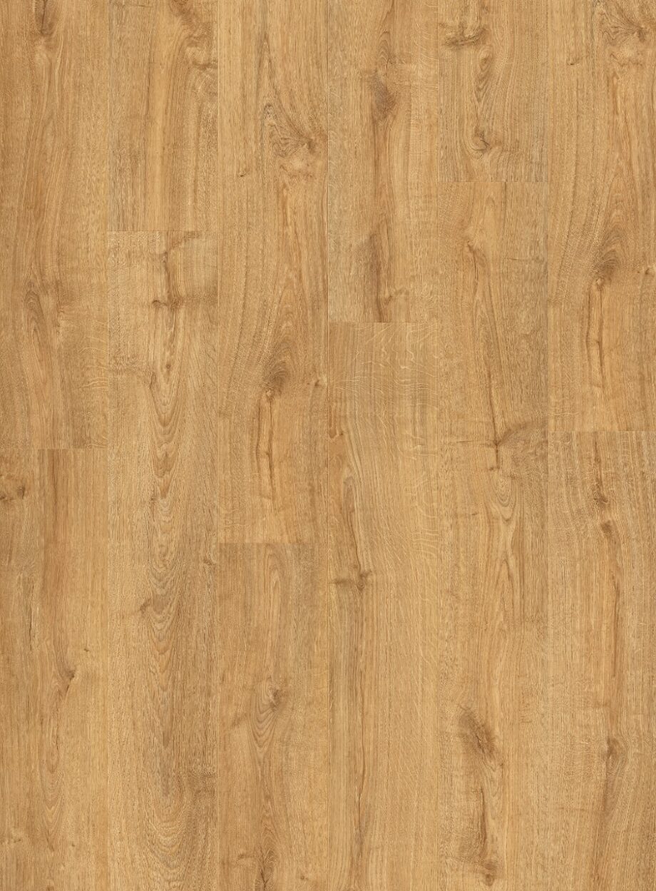 Vinüülparkett SPC Quick Step autumn oak honey alpha medium planks, faasitud