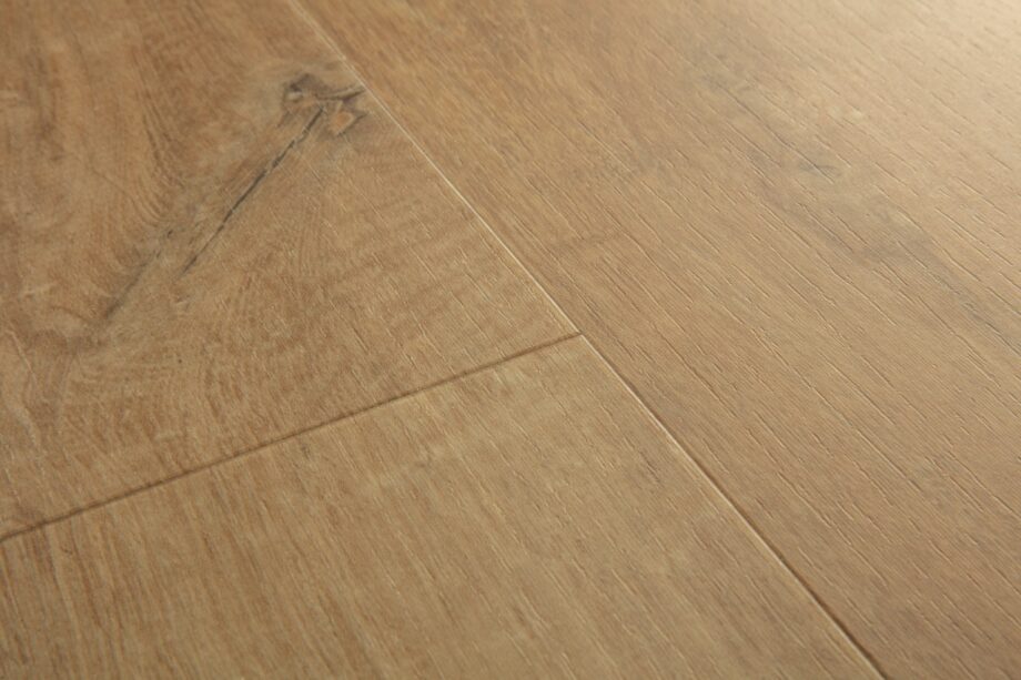 Vinüülparkett SPC Quick Step cotton oak natural alpha medium planks, faasitud