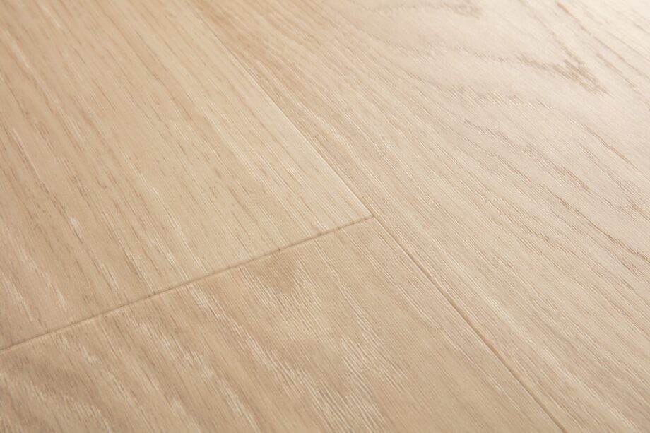 Vinüülparkett SPC Quick Step pure oak blush alpha medium planks, faasitud