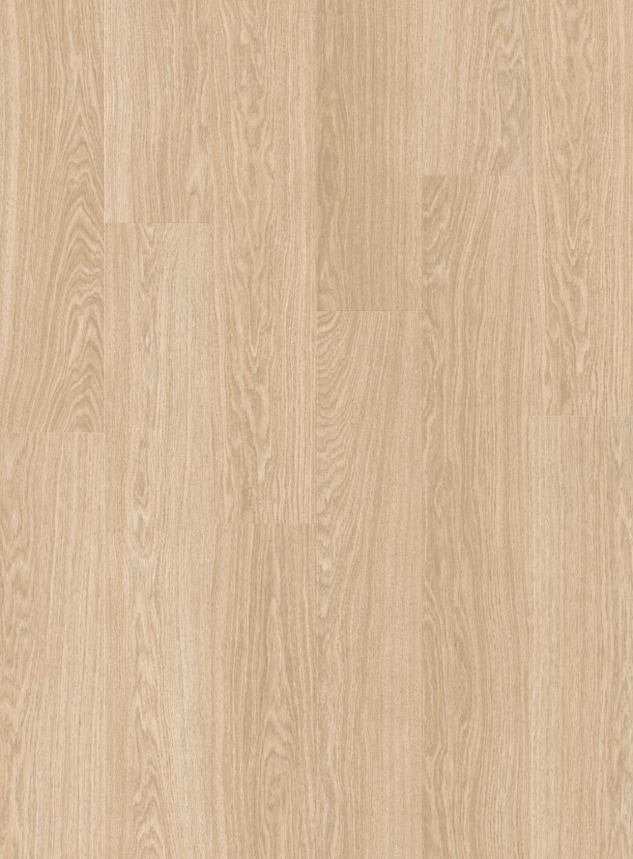 Vinüülparkett SPC Quick Step pure oak blush alpha medium planks, faasitud