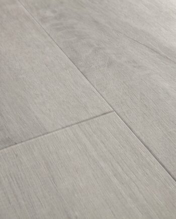 Vinüülparkett SPC Quick Step cotton oak cold grey alpha medium planks, faasitud