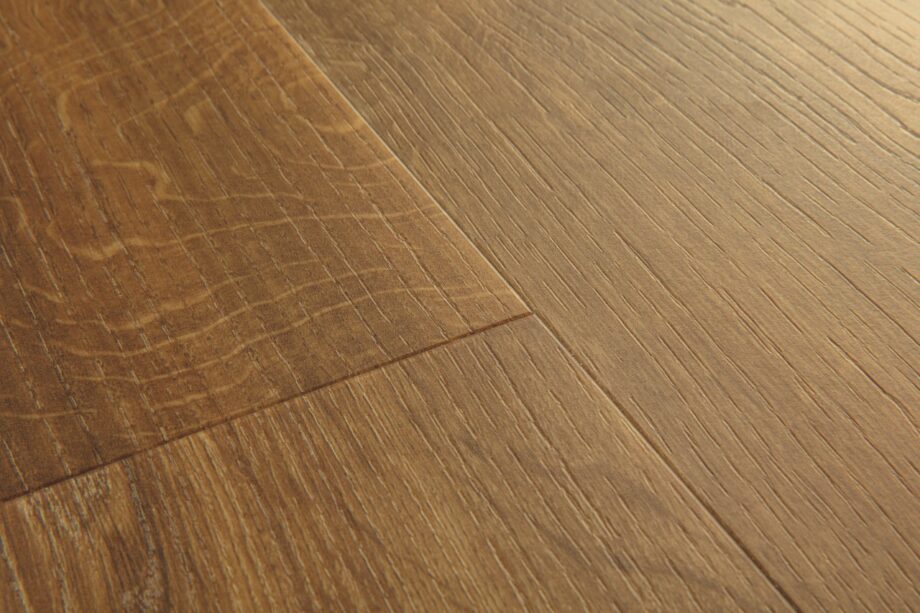 Vinüülparkett SPC Quick Step autumn oak brown alpha medium planks, faasitud