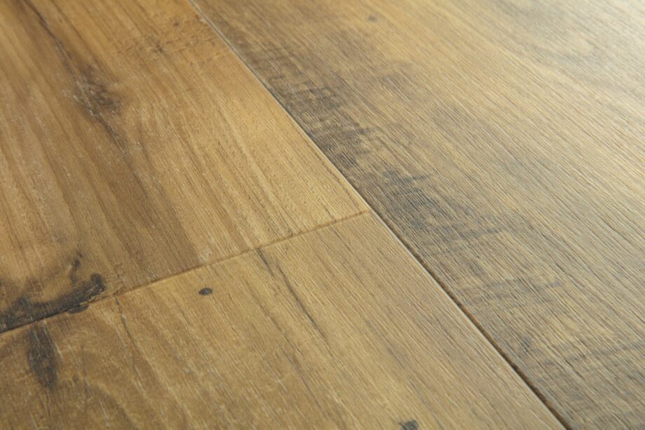 Vinüülparkett SPC Quick Step vintage chestnut natural alpha small planks, faasitud