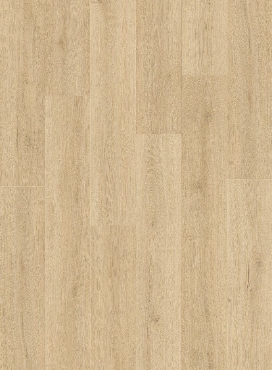 Vinüülparkett SPC Quick Step botanic beige alpha medium planks, faasitud – vaade 2