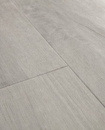 Vinüülparkett SPC Quick Step cotton oak cold grey alpha medium planks, faasitud