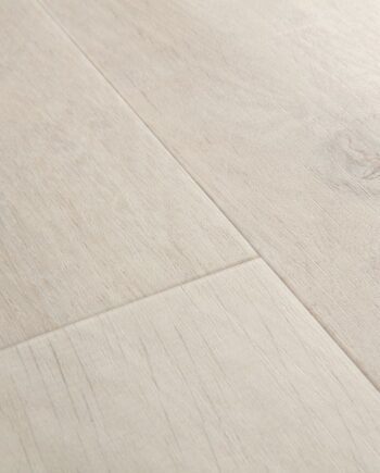 Vinüülparkett SPC Quick Step cotton oak white blush alpha medium planks, faasitud
