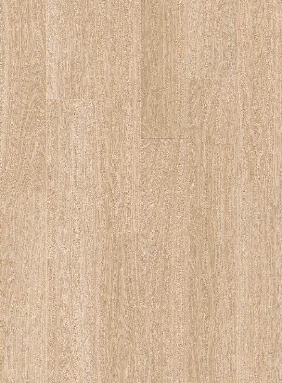 Vinüülparkett SPC Quick Step pure oak blush alpha medium planks, faasitud – vaade 2
