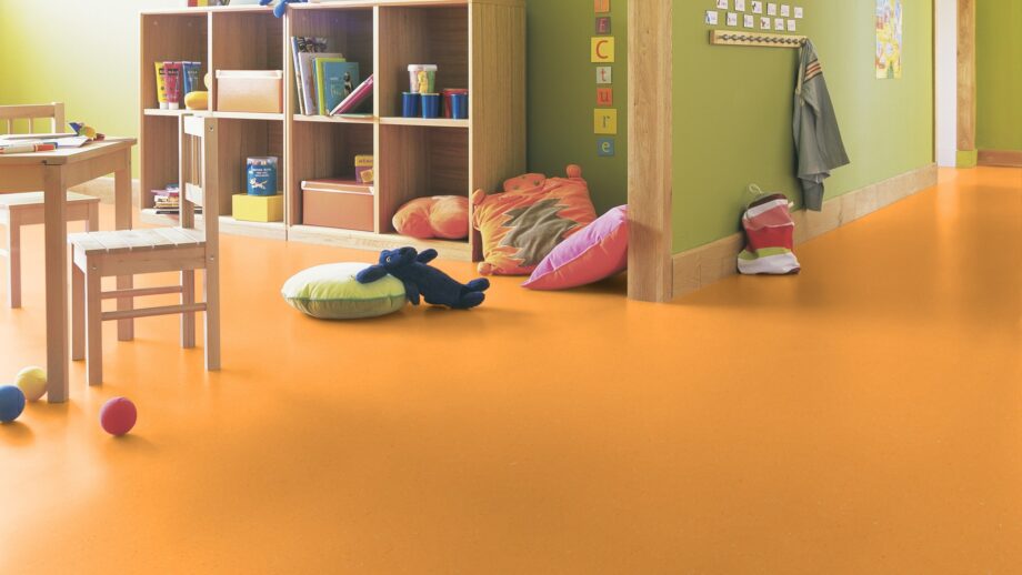 Linoleum Gerflor Colorette 0171 Sunrise Orange