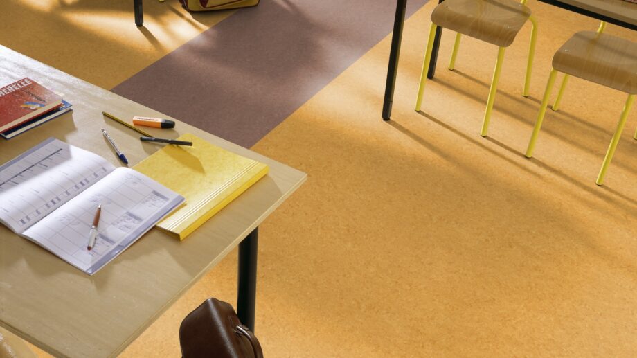 Linoleum Gerflor Marmorette 0072 Golden Yellow