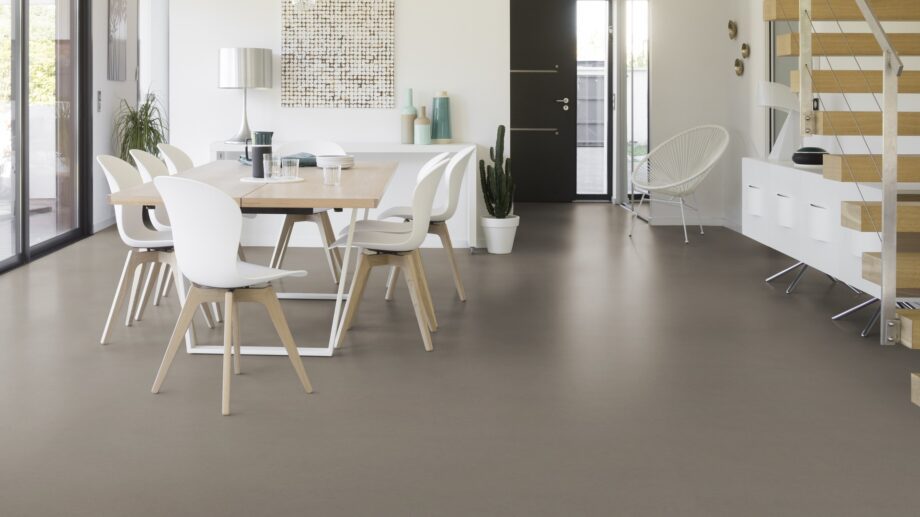 Linoleum Lino Art Urban Acoustic Plus 19dB 0554 Concrete Grey