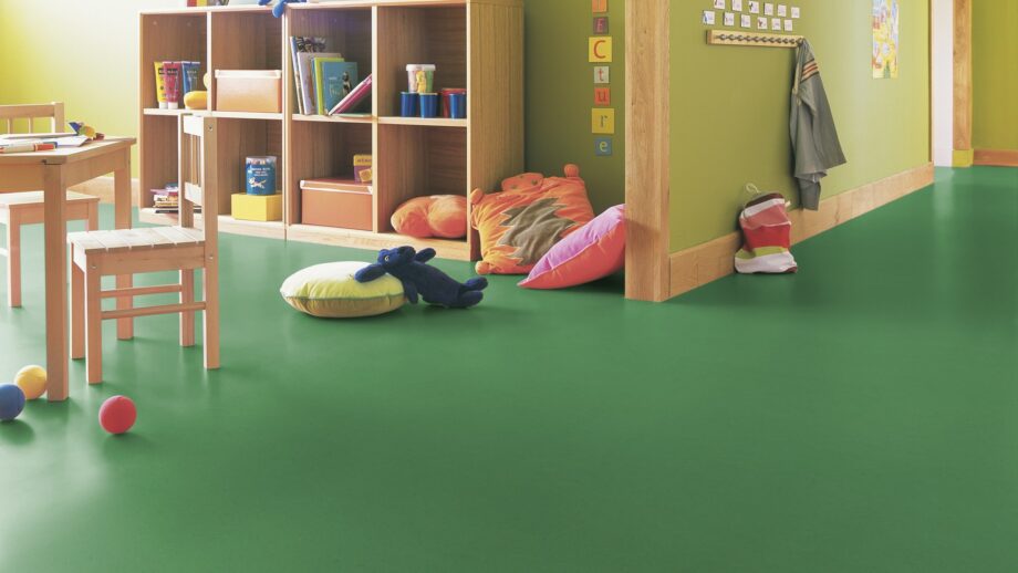 Linoleum Gerflor Colorette 0006 Vivid Green