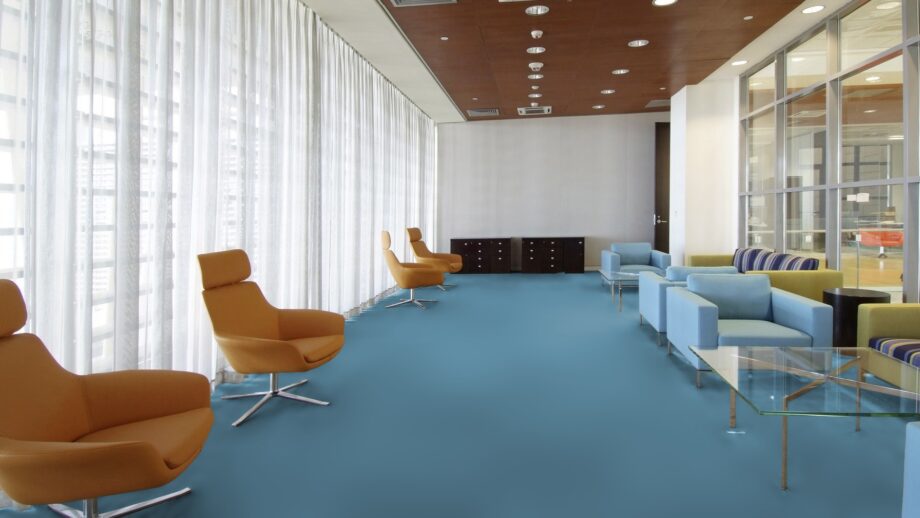 Linoleum Gerflor Uni Walton 0095 Spring Blue