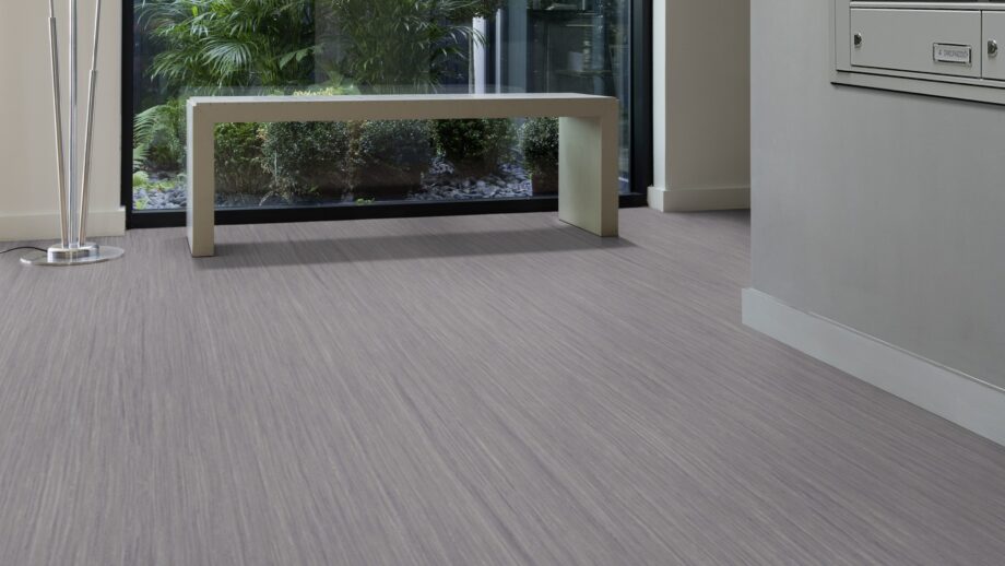 Linoleum Gerflor Lino Art Flow 0050 Grey Line