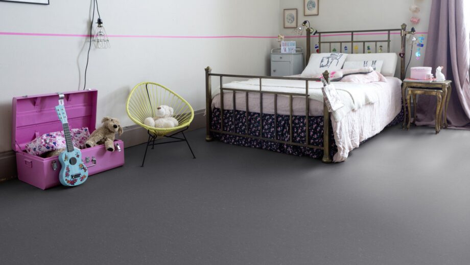 Linoleum Colorette Acoustic Plus 19dB 0080 Elephant Grey – vaade 3