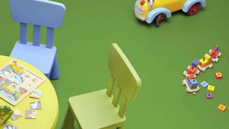 Linoleum Gerflor Lino Art Star 0030 Apple Green – vaade 2 Linoleum Gerflor Lino Art Star 0030 Apple Green – vaade 2
