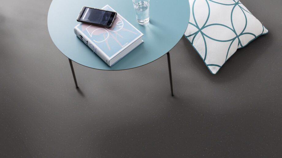 Linoleum Gerflor Lino Art Star 0085 Mid Grey – vaade 2