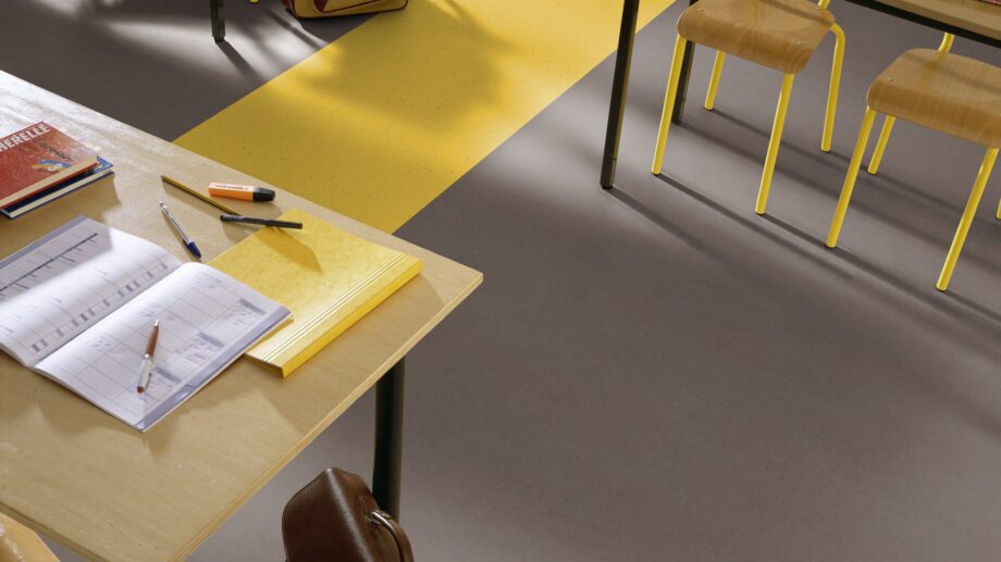 Linoleum Gerflor Lino Art Urban 0553 Dark Concrete Grey – vaade 2
