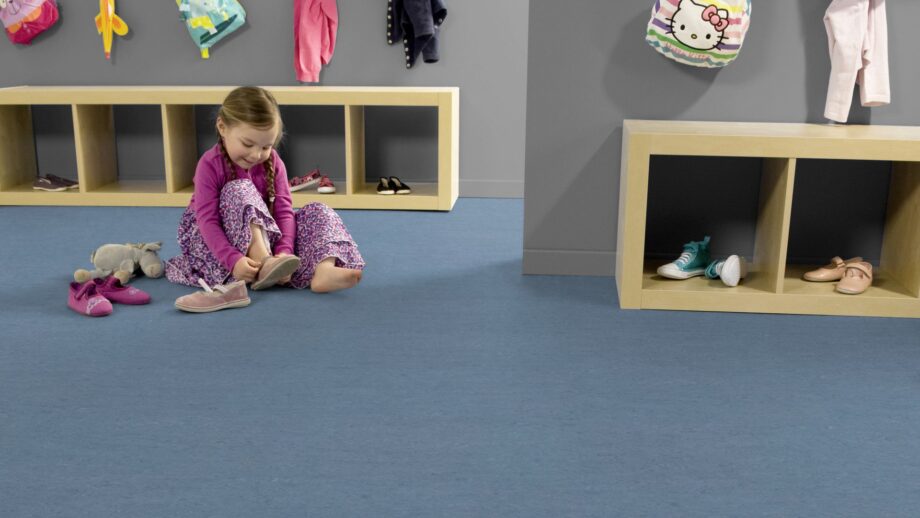 Linoleum Gerflor Marmorette 0023 Dusty Blue – vaade 4
