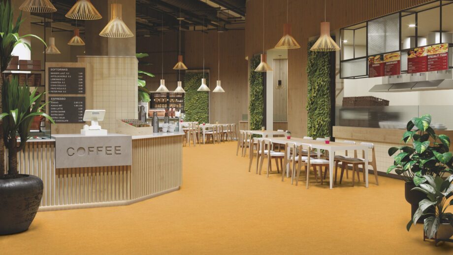 Linoleum Gerflor Marmorette 0072 Golden Yellow – vaade 6