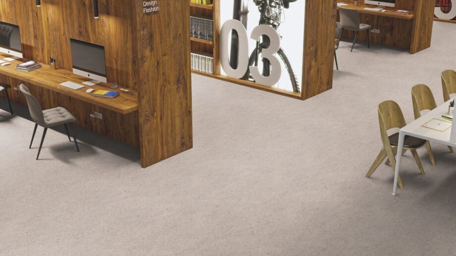 Linoleum Gerflor Marmorette 0155 Smoked Pearl – vaade 4