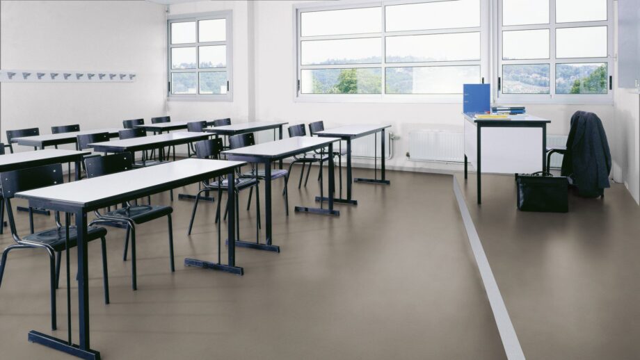 Linoleum Lino Art Urban Acoustic Plus 19dB 0554 Concrete Grey – vaade 2