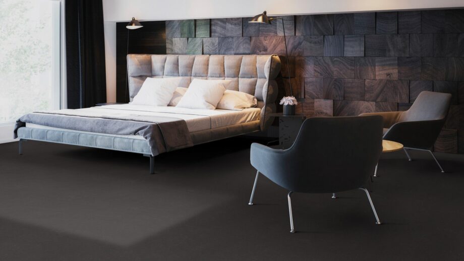 Linoleum Lino Art Urban Acoustic Plus 19dB 0561 Pitch Black – vaade 5