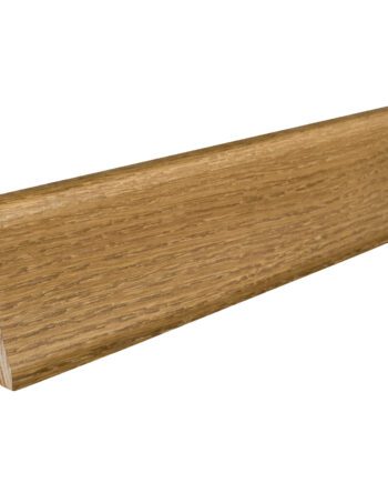 Põrandaliist sponeeritud tamm pruun lakk 20x58mm