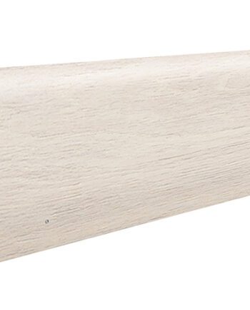 Põrandaliistud sponeeritud tamm gentle valge lakk profiil 16x60mm