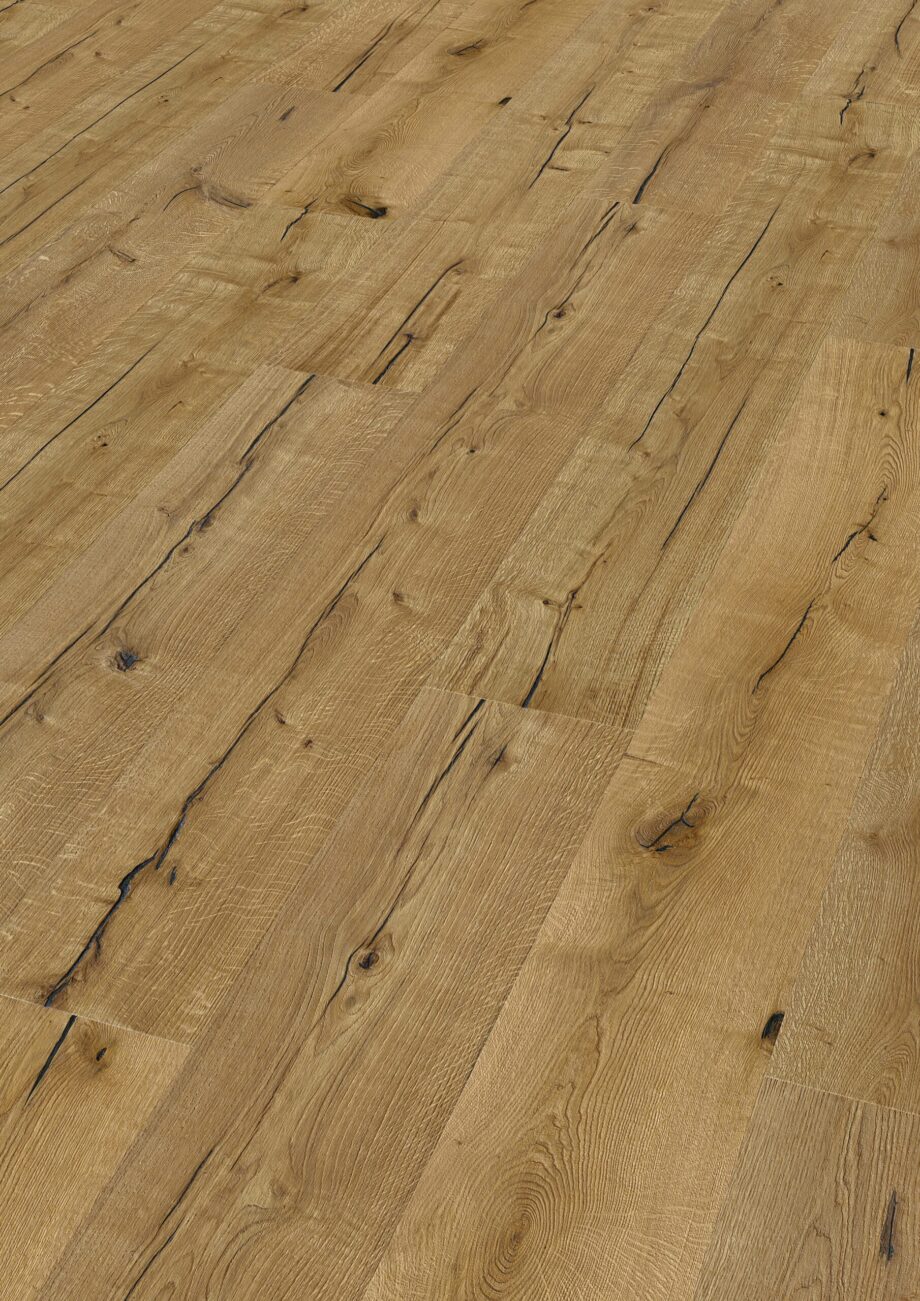 Parkett Tamm Trinity Rustik 1-lip faasitud sügavalt harjatud õlitatud 305mm