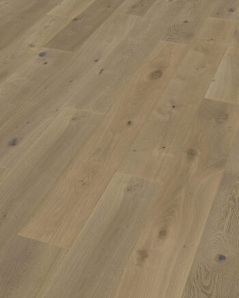 Parkett Trinity Suitsutamm Rustical 1-lip faasitud harjatud valgeks õlitatud