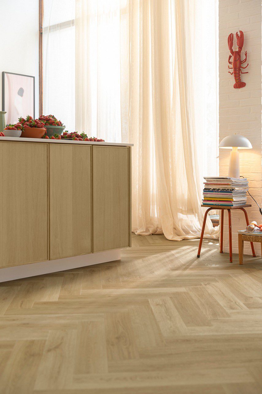 Vinüülparkett kalasaba Quick-Step Ciro Botanic Beige – vaade 5