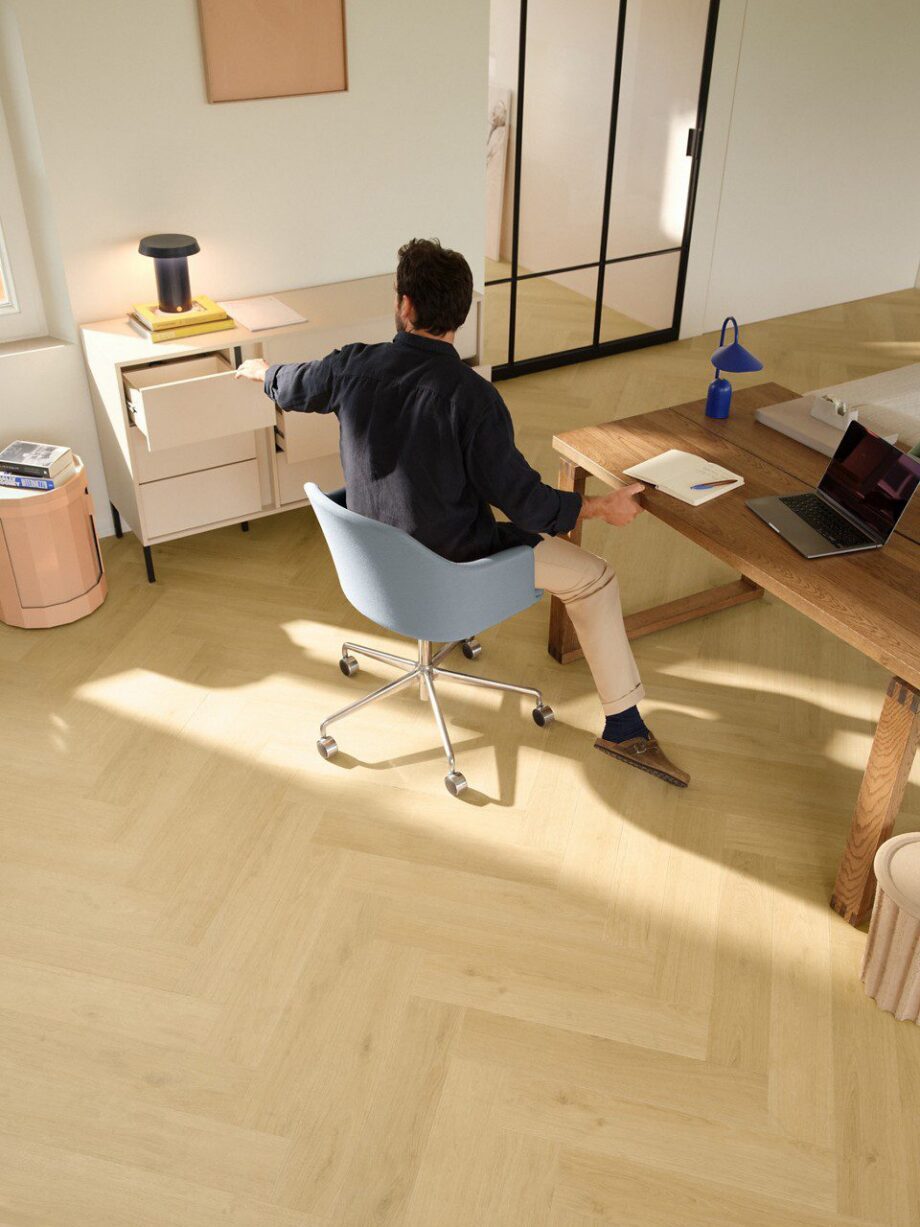 Kalasaba laminaatparkett Quick-Step Impressive Disain Nutmeg Oak – vaade 4