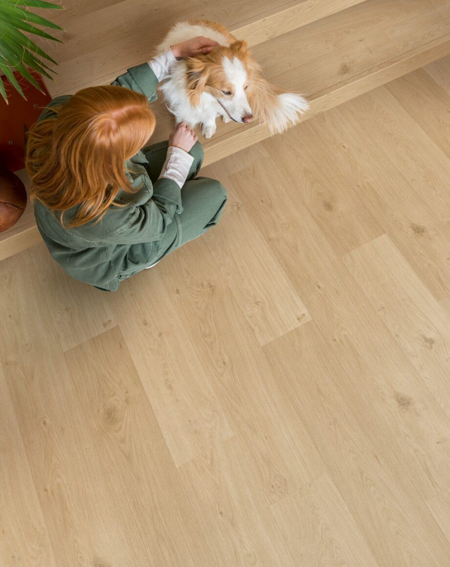 Vinüülparkett Quick-Step Blos Coast tamm Beige – vaade 9 Vinüülparkett Quick-Step Blos Coast tamm Beige – vaade 9