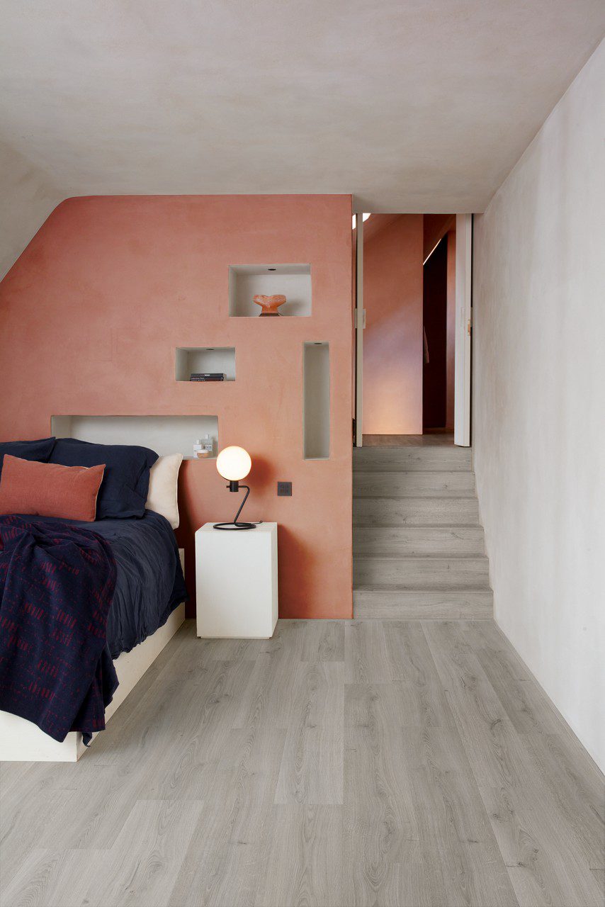 Vinüülparkett Quick-Step Bloom Botanic Grey